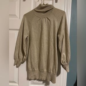 Gold Turtleneck